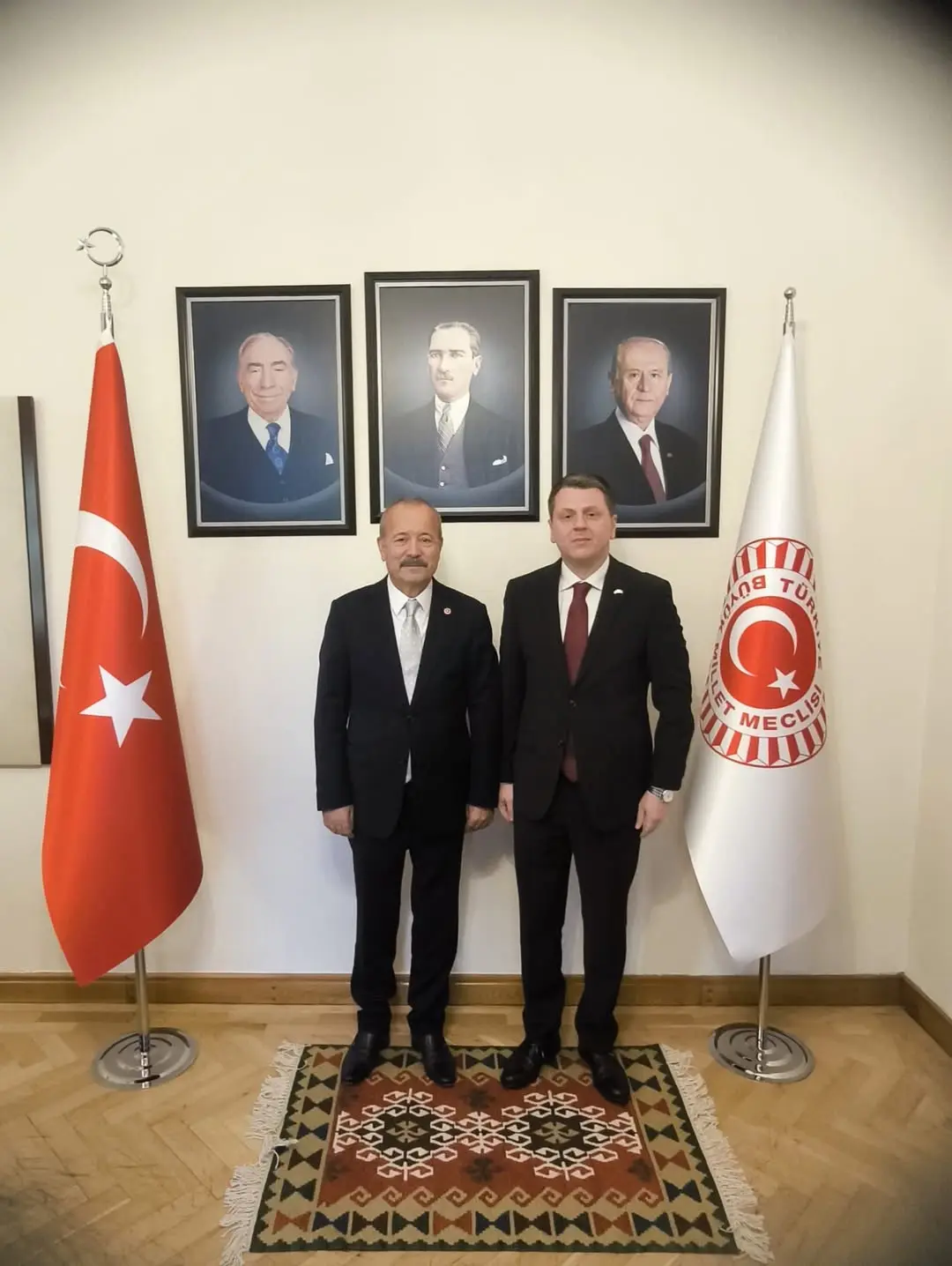 MHP MYK Üyesi Yavuz Tellioğlu TBMM İdare Amirliği'ni Ziyaret Etti