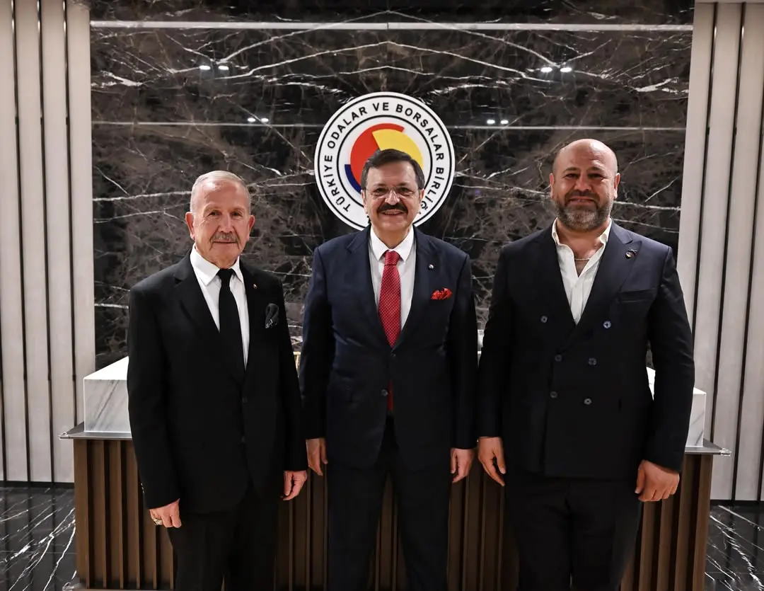 Nevşehir Ticaret Borsası Yönetim Kurulu Başkanı ve Oğlu Birliğimizde Buluştu