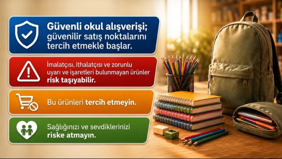 Okul Alışverişlerinde Güvenli Ürün Denetimi