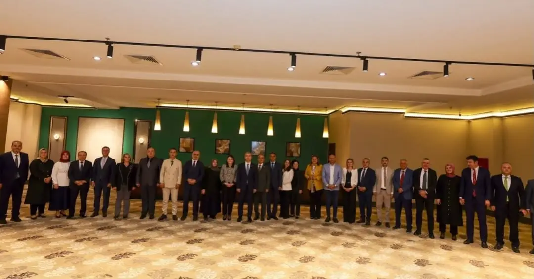 Rektörümüz Prof. Dr. Adem Aslan ve eşi, İl Emniyet Müdürü ve İl Müftüsü için Veda Programına Katıldı