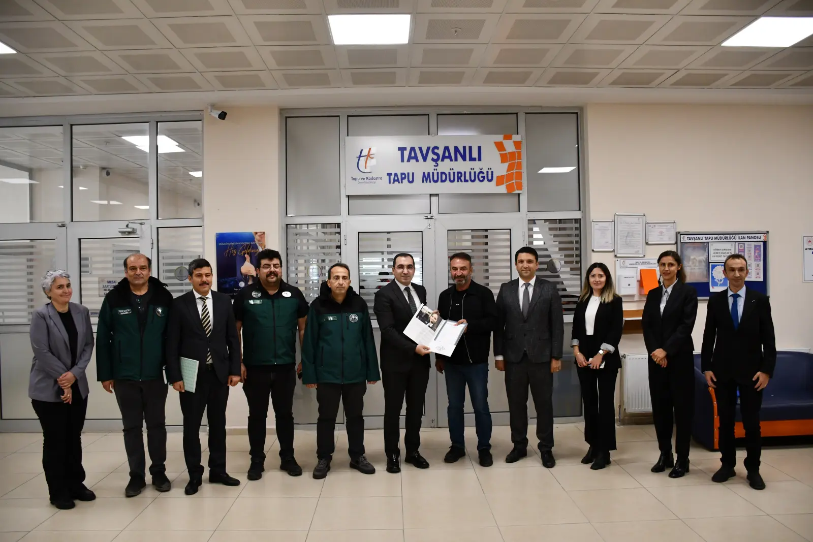 Tavşanlı'da Tarım Arazileri İçin Program Düzenlendi