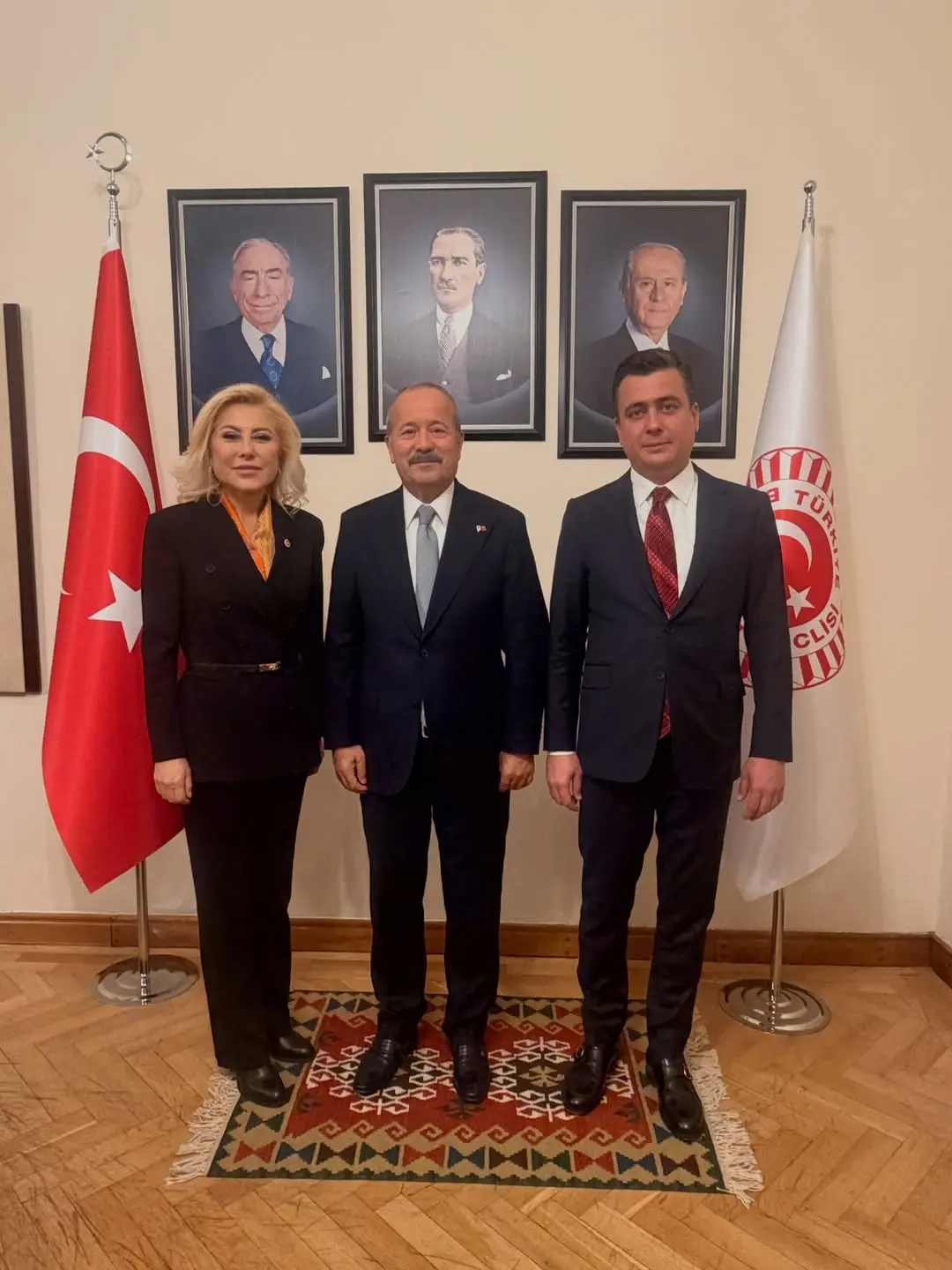 TBMM İdare Amirliği Görevlileri AK Parti Milletvekillerini Ağırladı