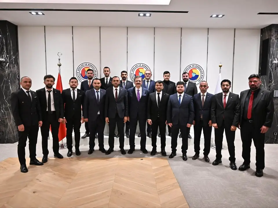 Yozgat Ticaret Borsası'nda Yeni Başkan ve Yönetim Kurulu Ziyareti