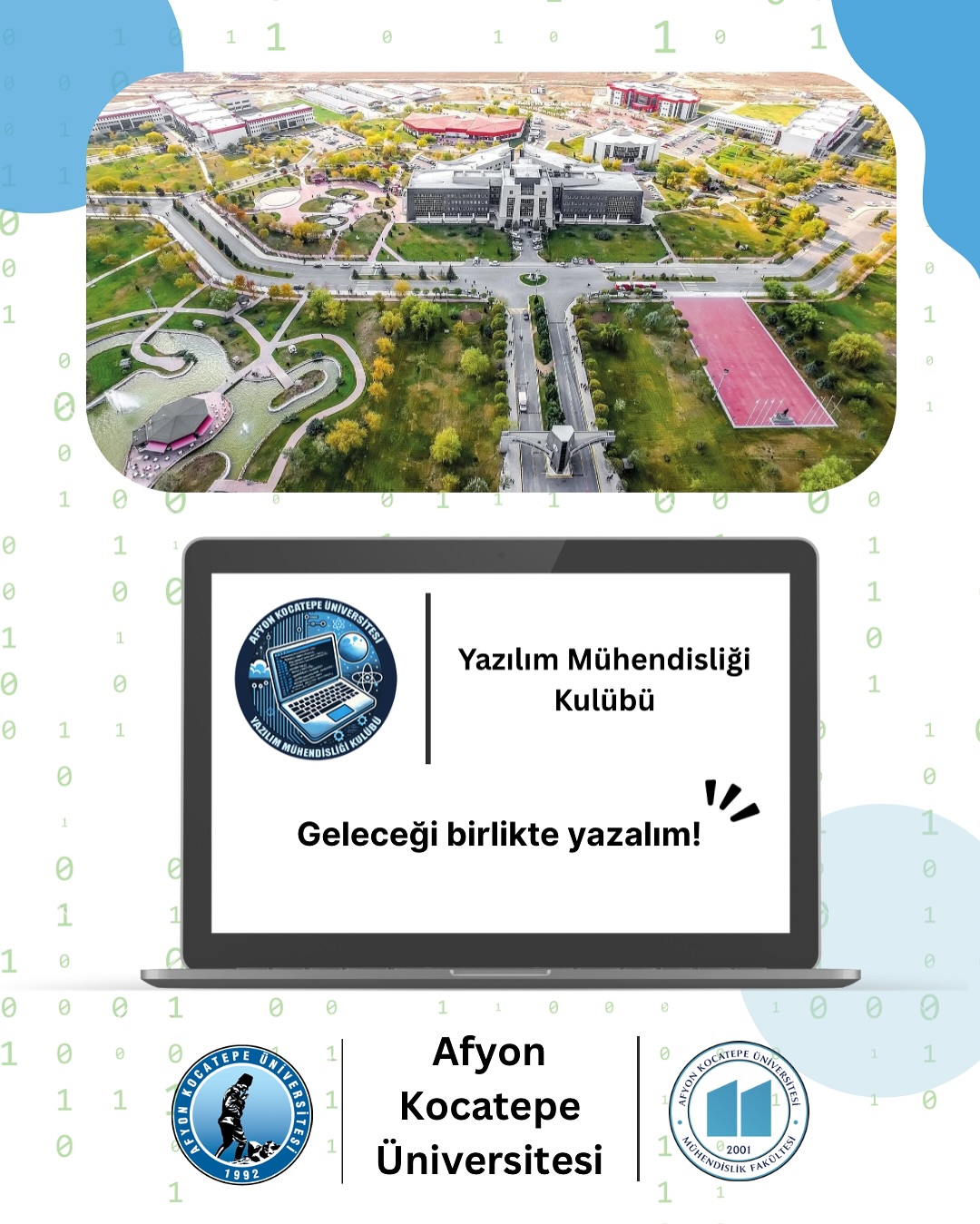 AKÜ Yazılım Mühendisliği Kulübü Yeni Üyelerini Bekliyor