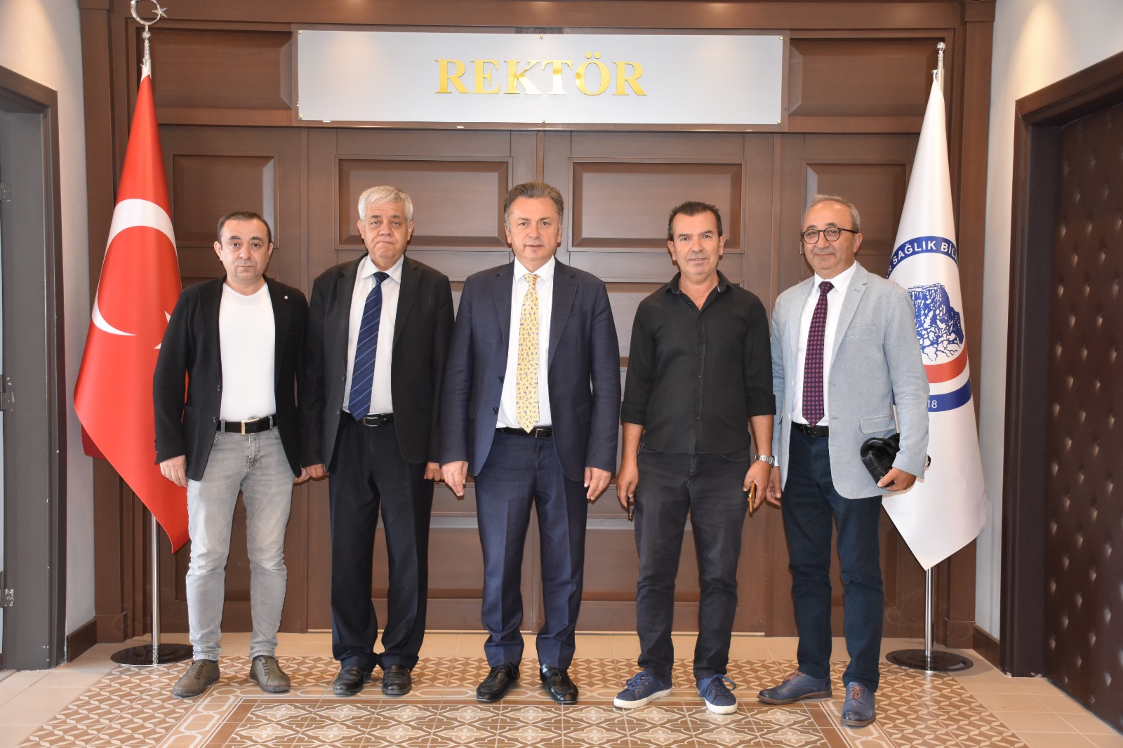 AFSÜ Rektör Vekili Prof. Dr. Kemal Şenocak, Anadolu Basın Birliği'nden Ziyaret Aldı