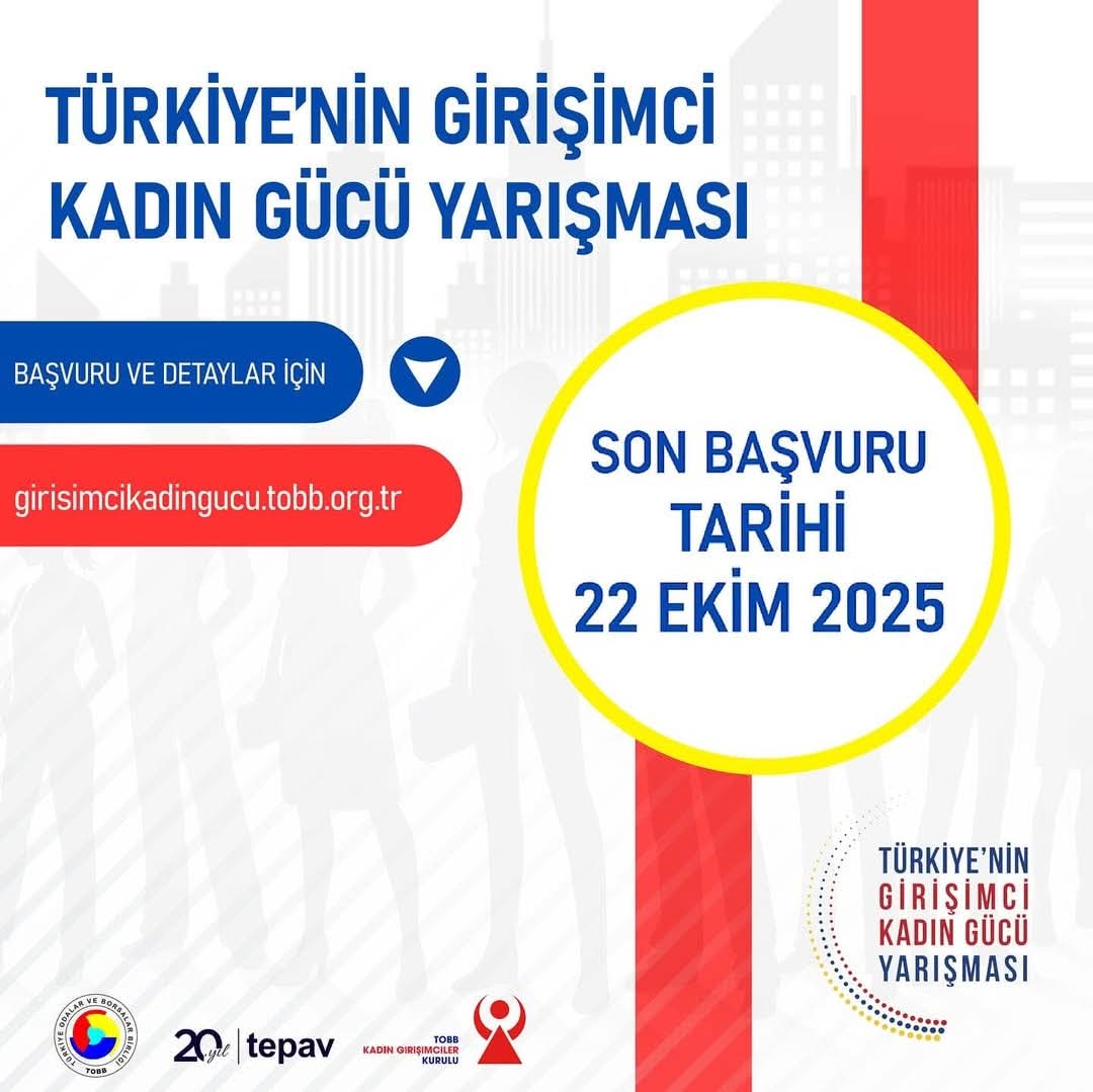 “Türkiye’nin Girişimci Kadın Gücü Yarışması” Başvuruları Başladı