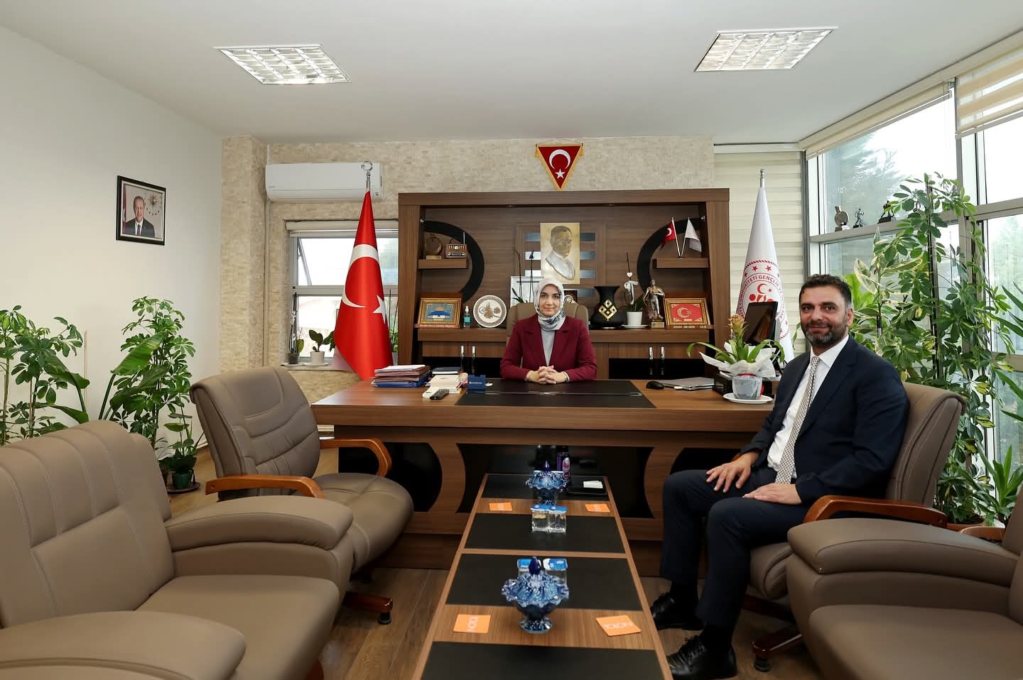 Vali Yiğitbaşı’ndan Gençlik ve Spor İl Müdürüne  Ziyaret