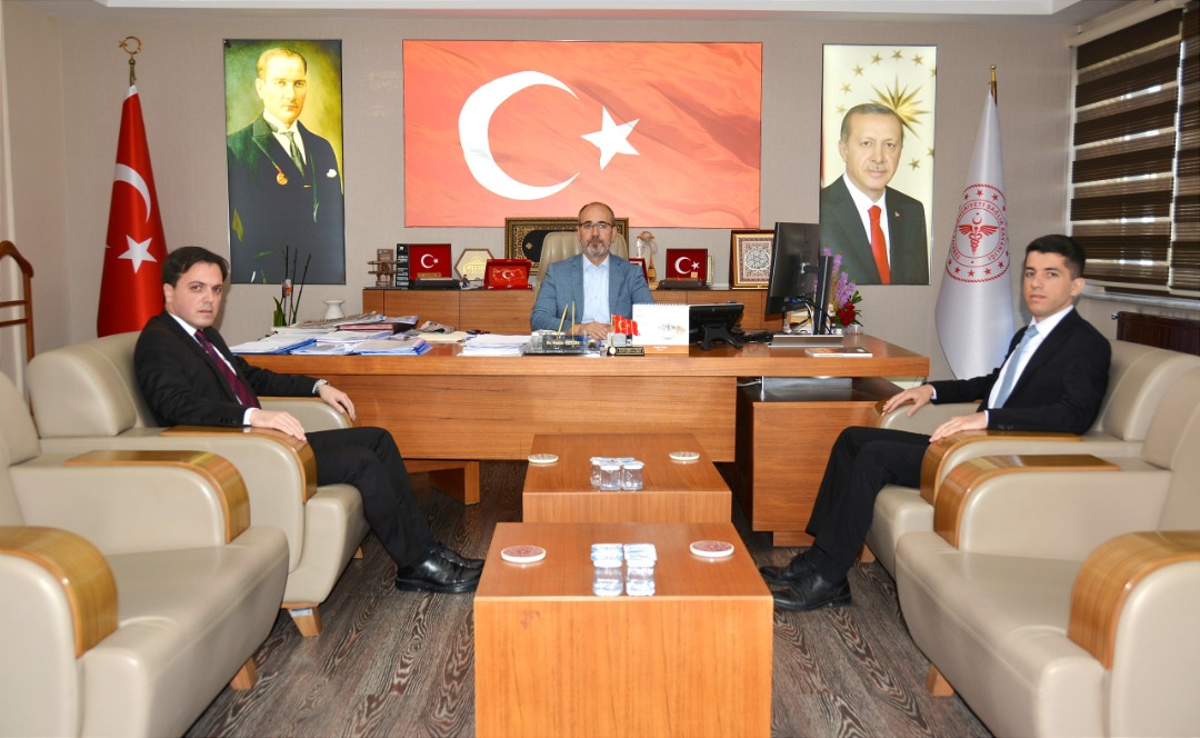 Sağlık Müdürü, Müfettişleri Ağırladı