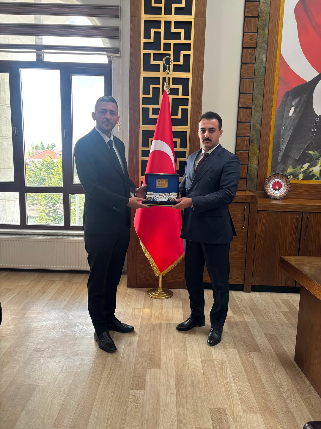 Başkan Yıldırım, Kaymakam Miroğlu'nu ziyaret etti