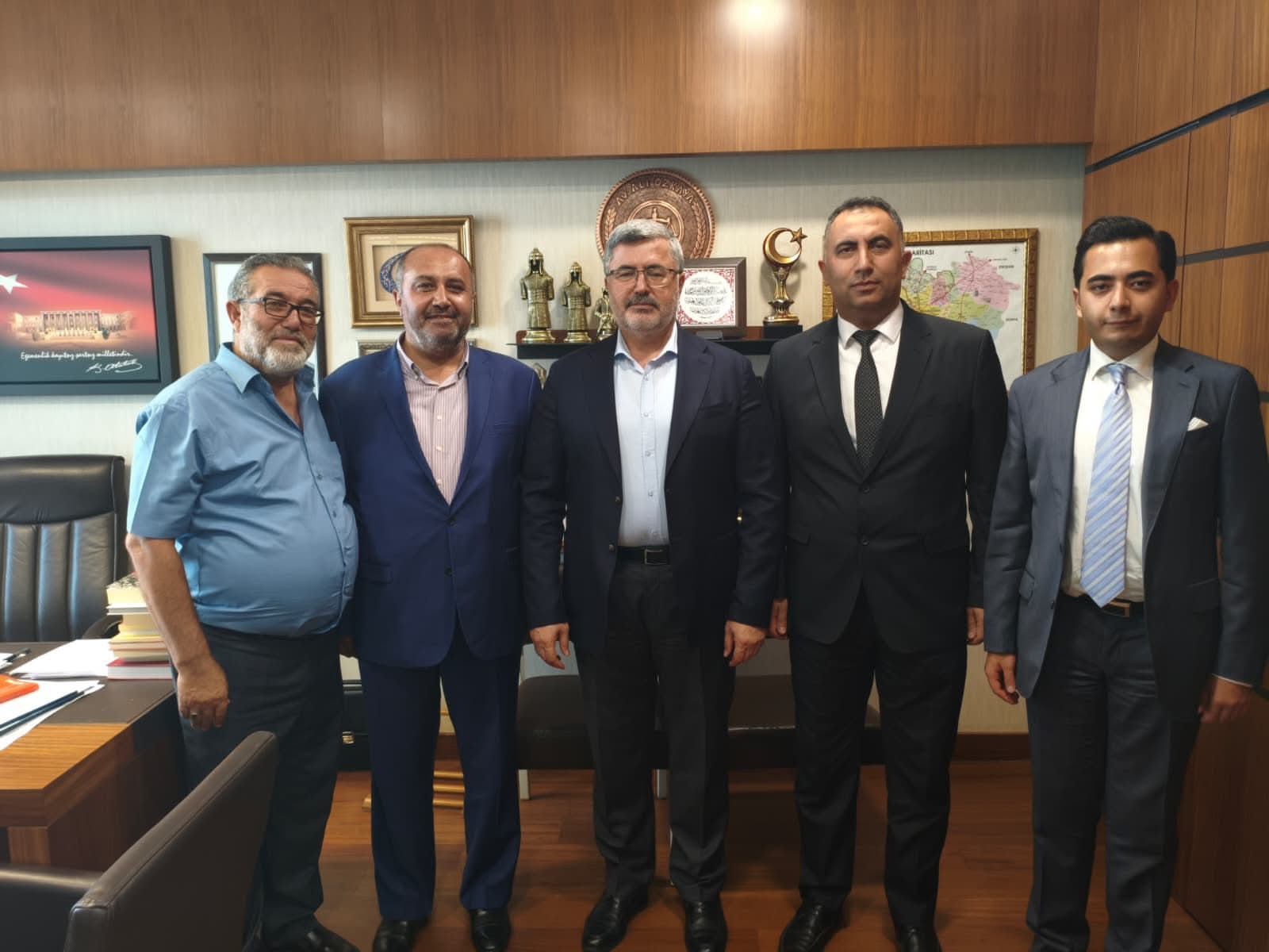 Cengiz Sağlam TBMM'de hemşehrilerini ağırladı