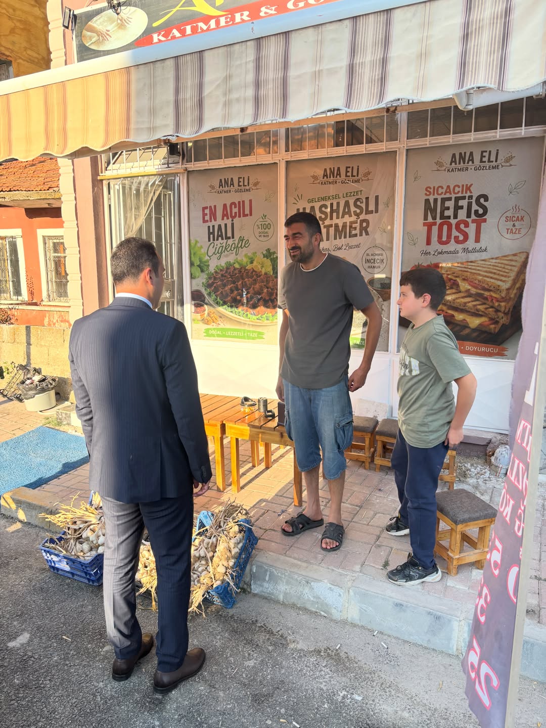 Kaymakam Bünyamin Miroğlu esnafı ziyaret etti
