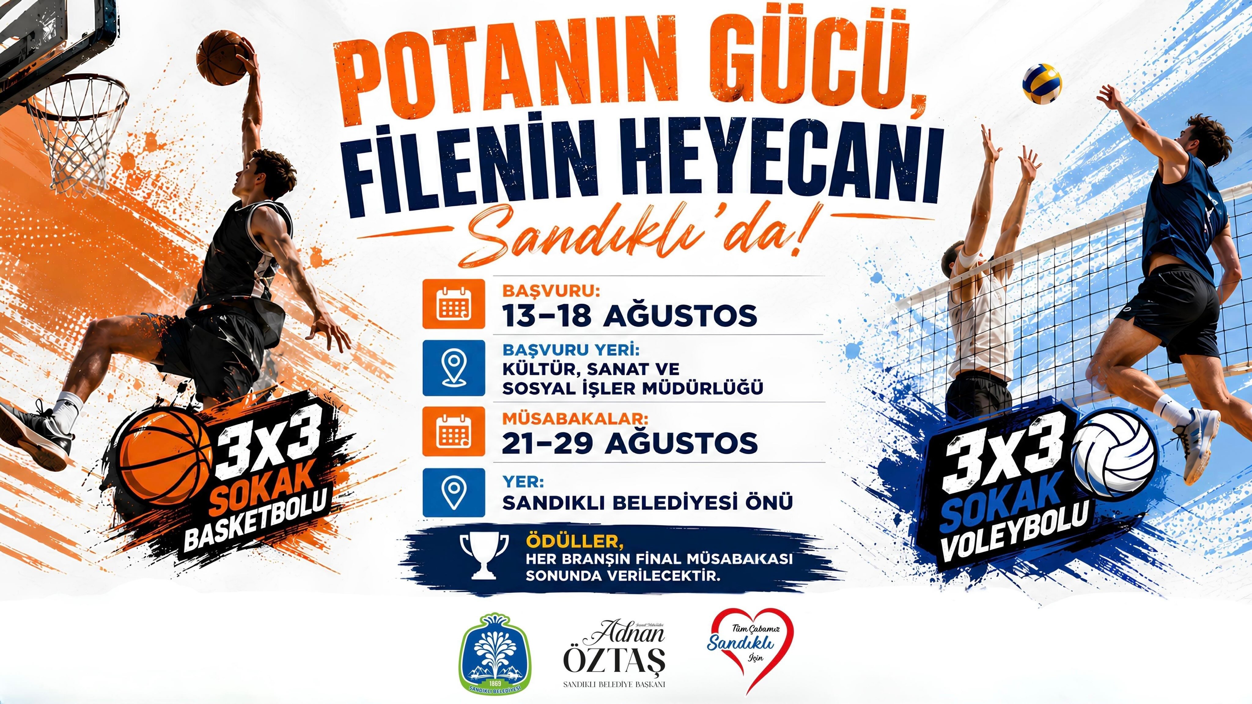 Sandıklı'da Spor Coşkusu Başlıyor