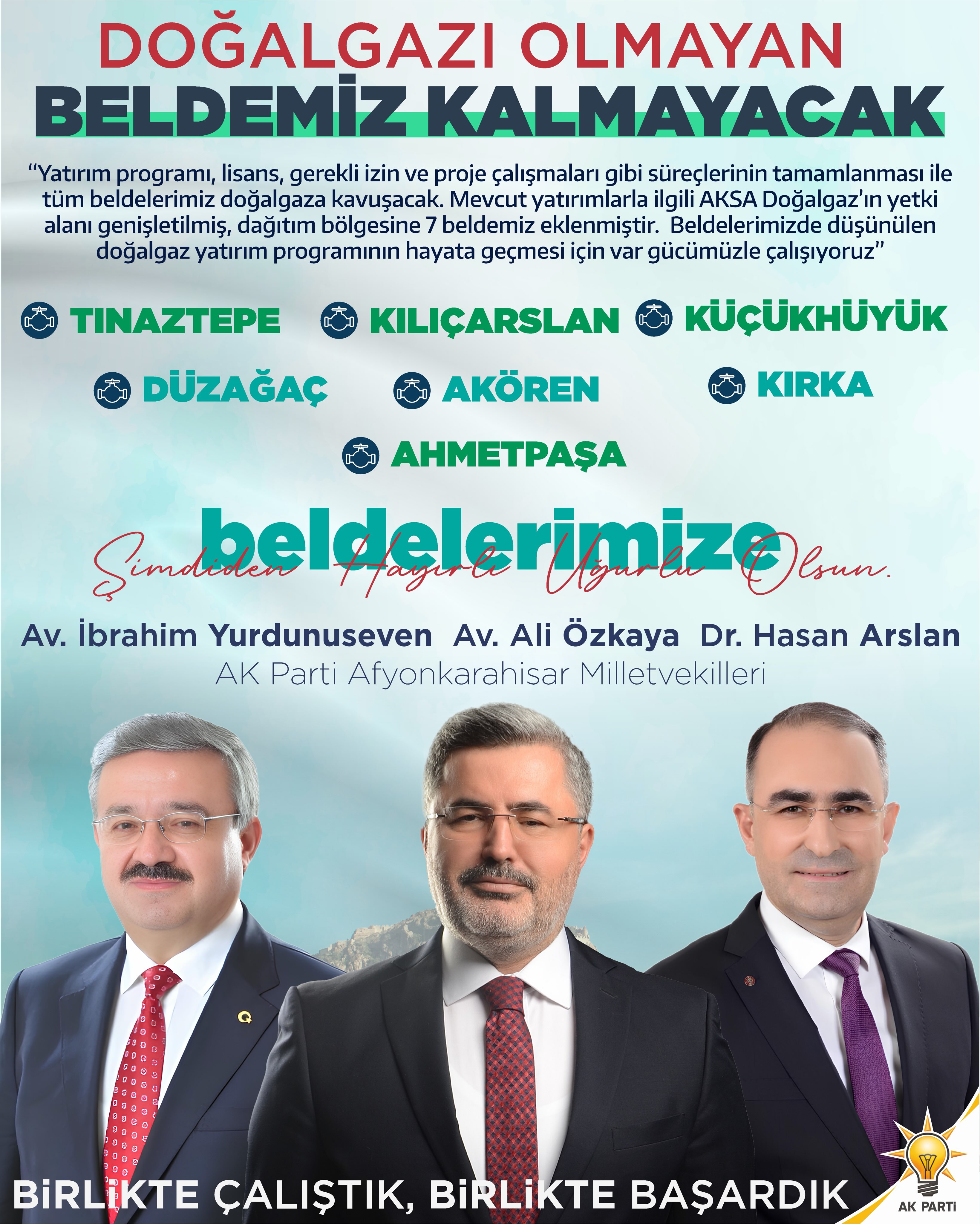 Afyonkarahisar'da Doğalgaz Yatırımları