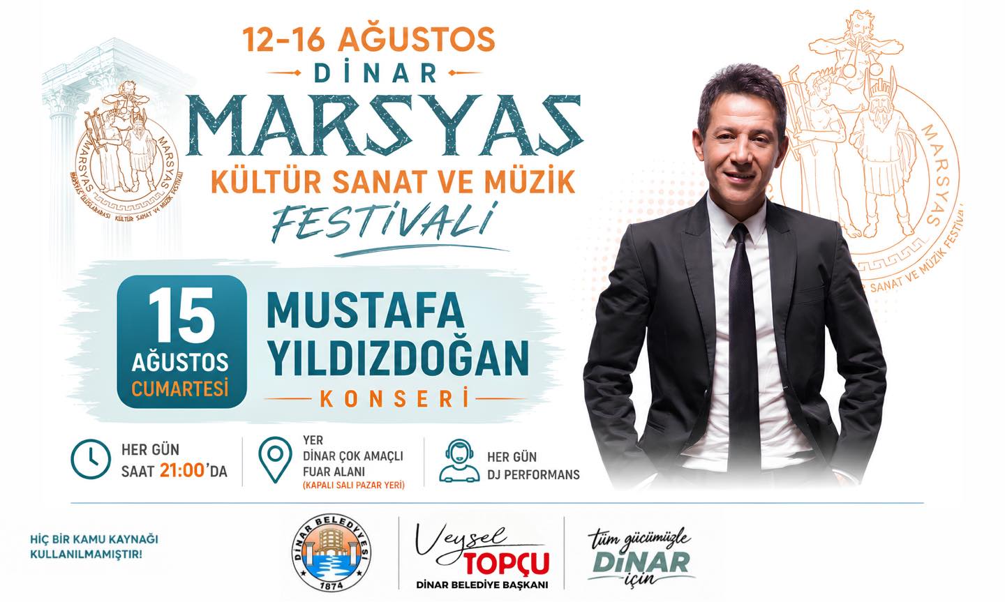 Marsyas Festivali'nde Mustafa Yıldızdoğan Konseri