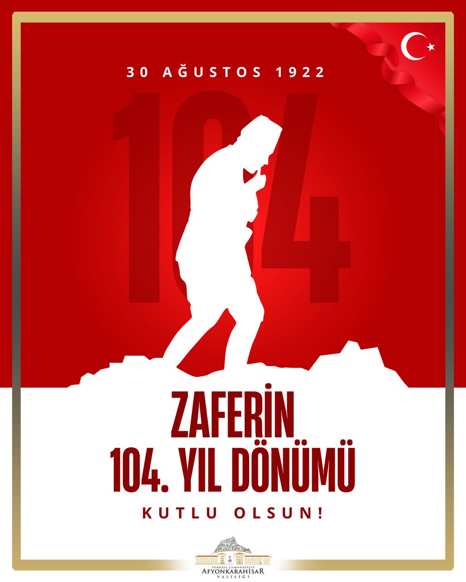 30 Ağustos Zafer Bayramı Kutlamaları Başladı