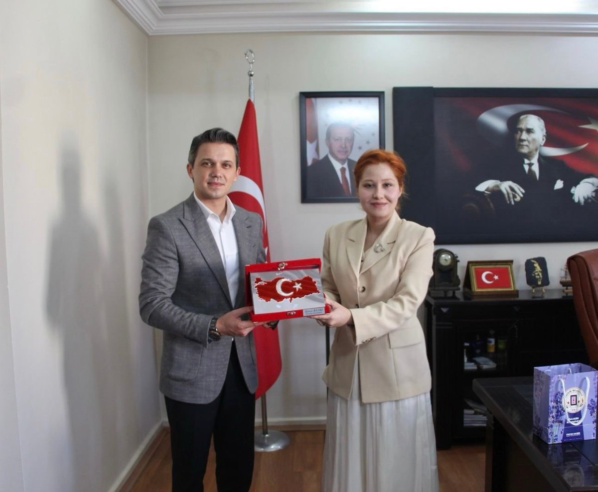 Dazkırı'dan Kaymakam'a Ziyaret Gerçekleşti