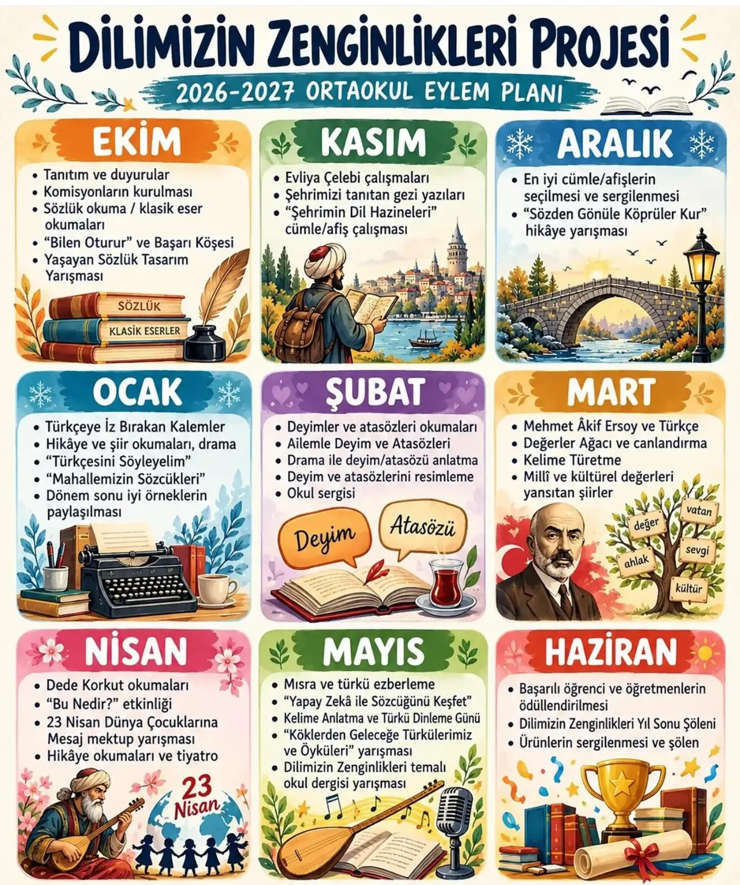 Dilimizin Zenginlikleri Projesi Hakkında
