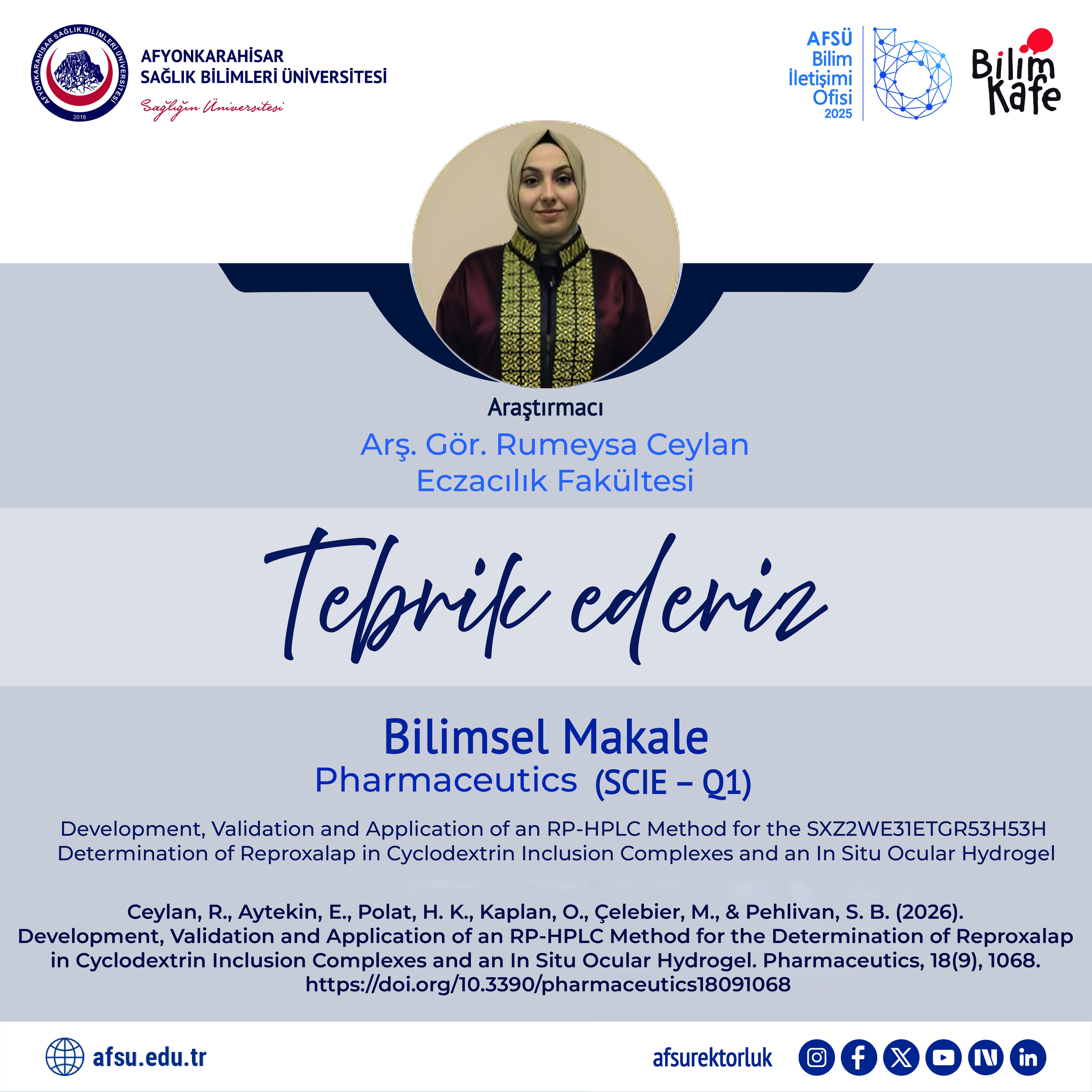 Akademik Başarı: Yeni Makale Yayınlandı