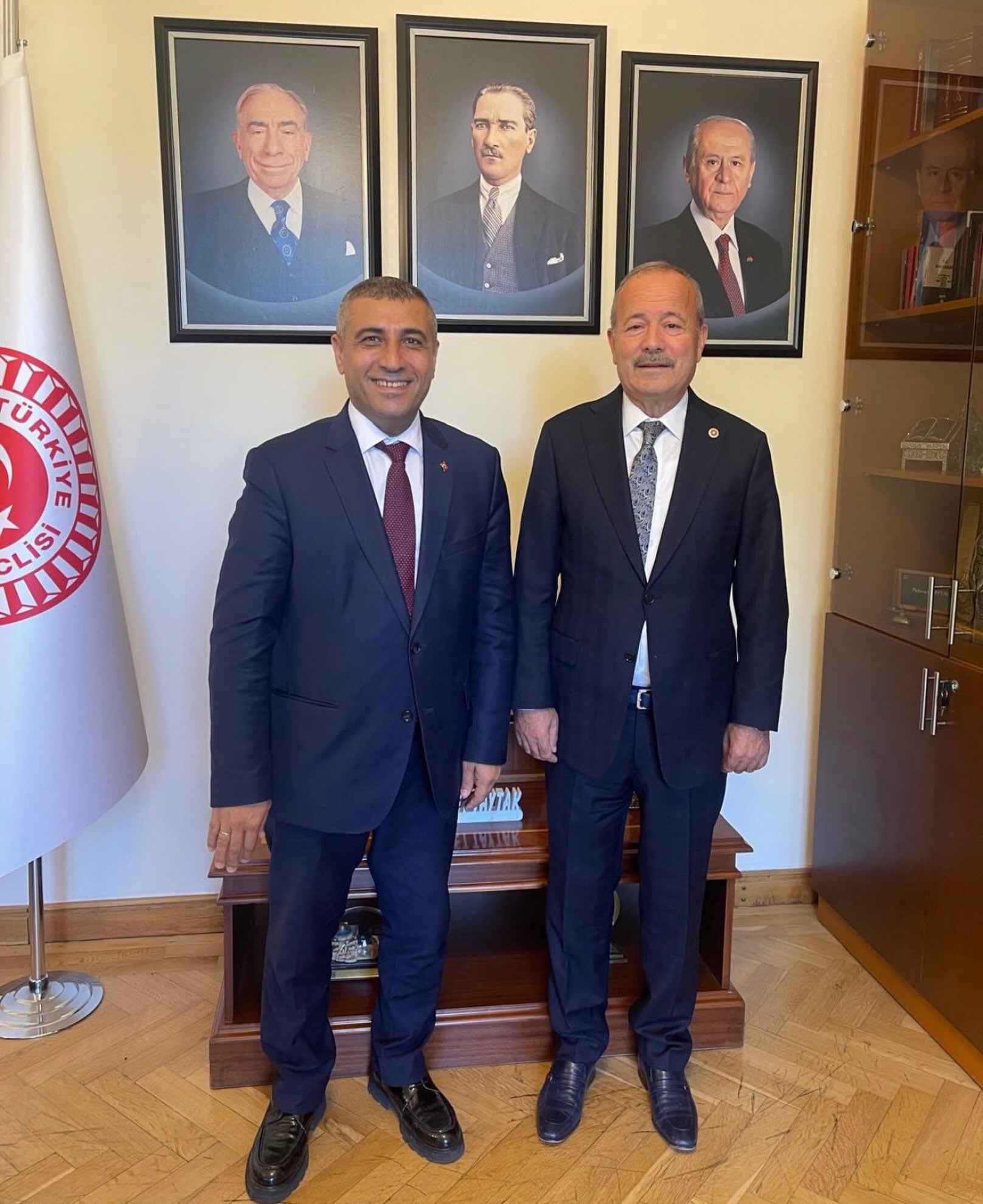 TBMM'de Ziyaretler Devam Ediyor