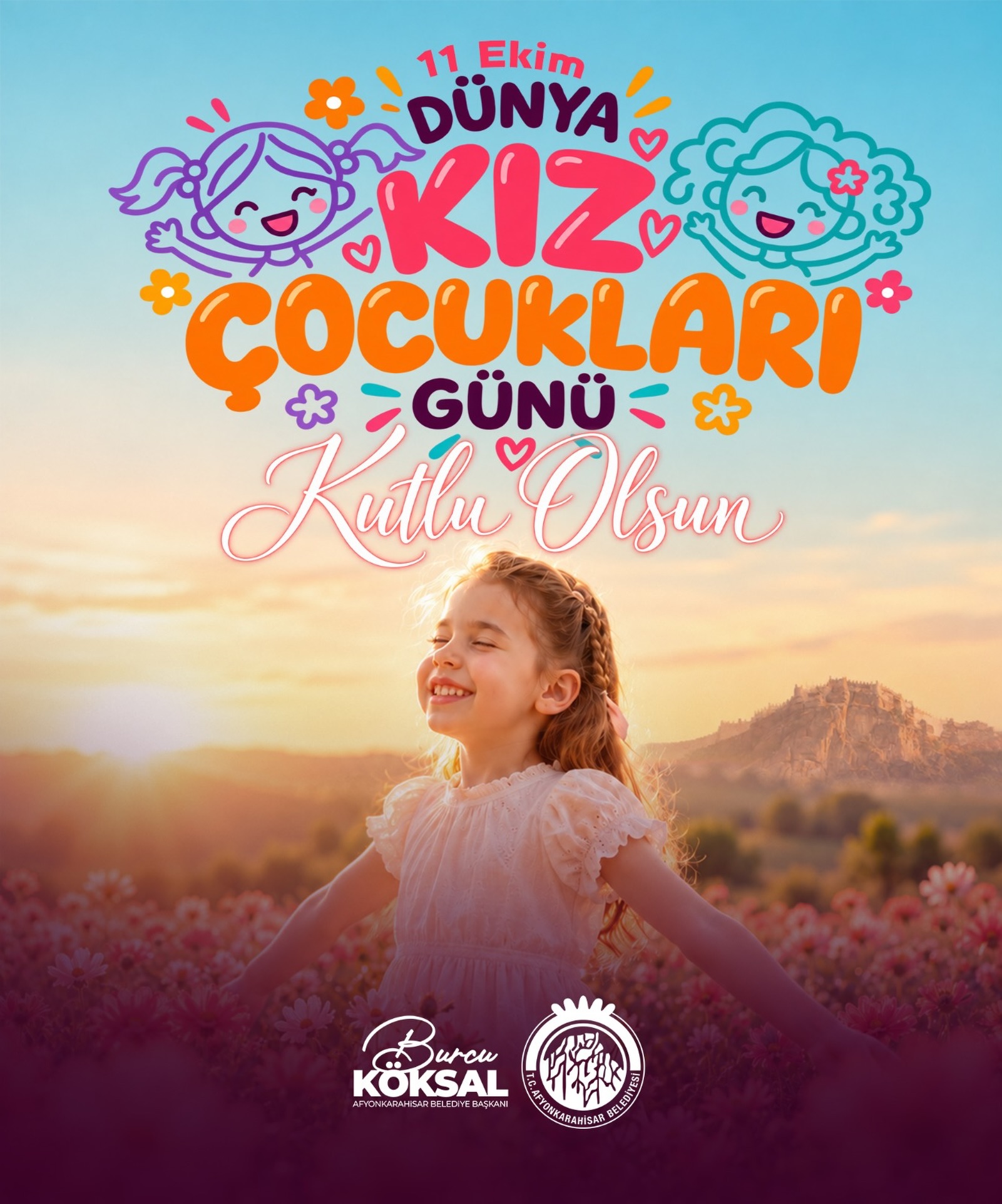 Dünya Kız Çocukları Günü Kutlandı