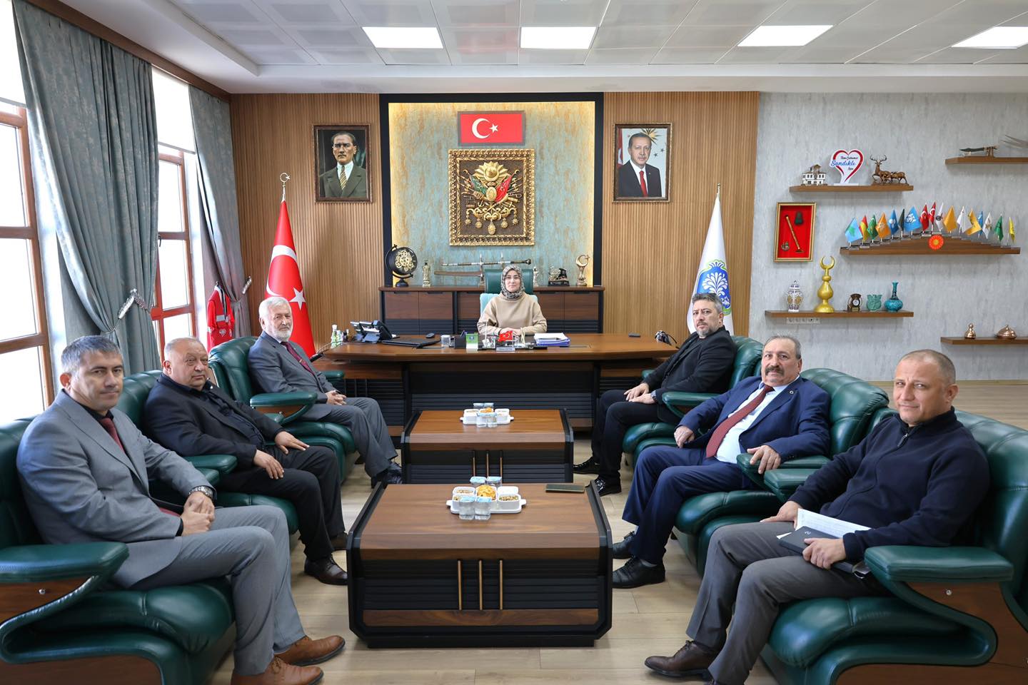 Muhtarlar Günü Ziyareti Gerçekleşti