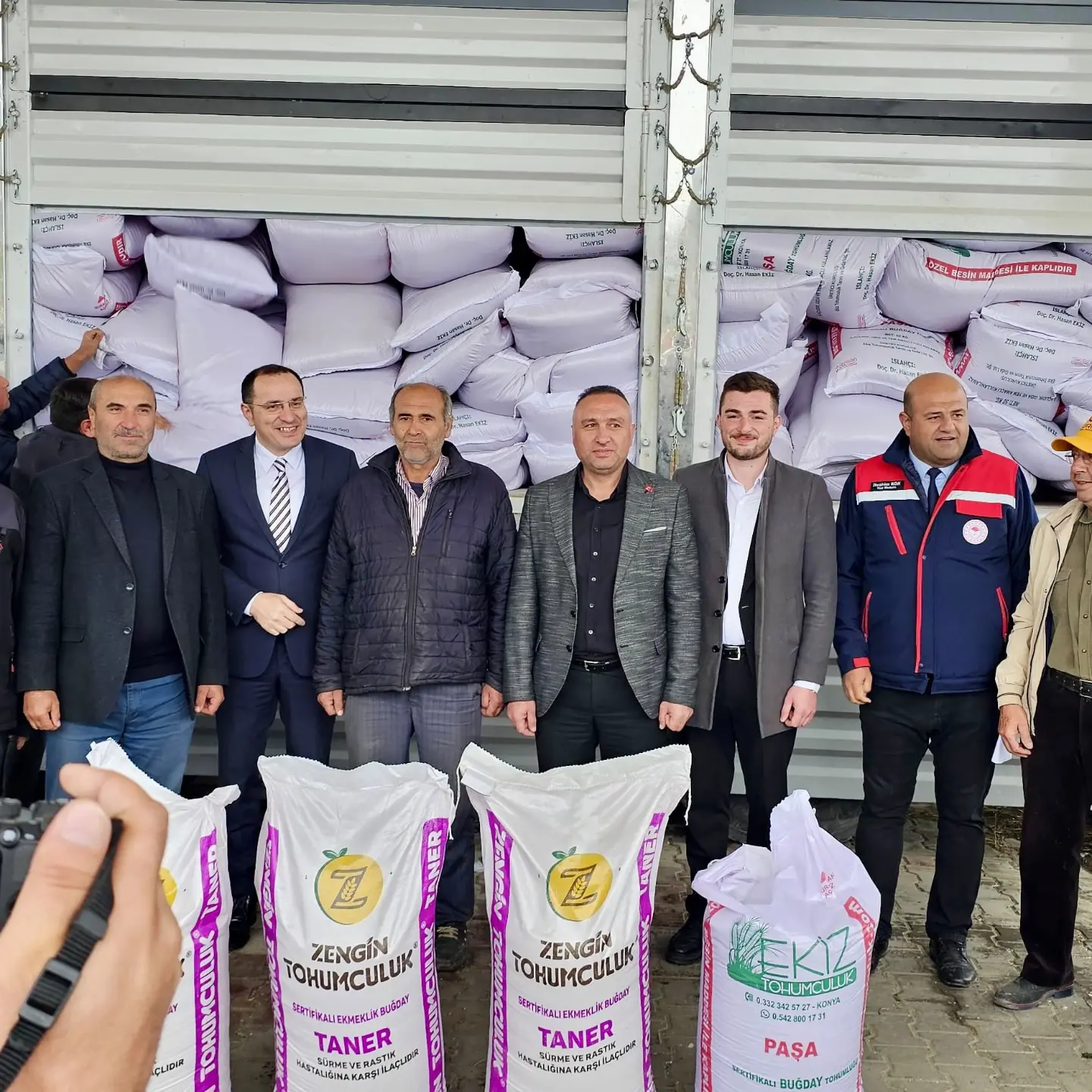 Çay ilçesinde %50 hibeli buğday tohumu dağıtıldı