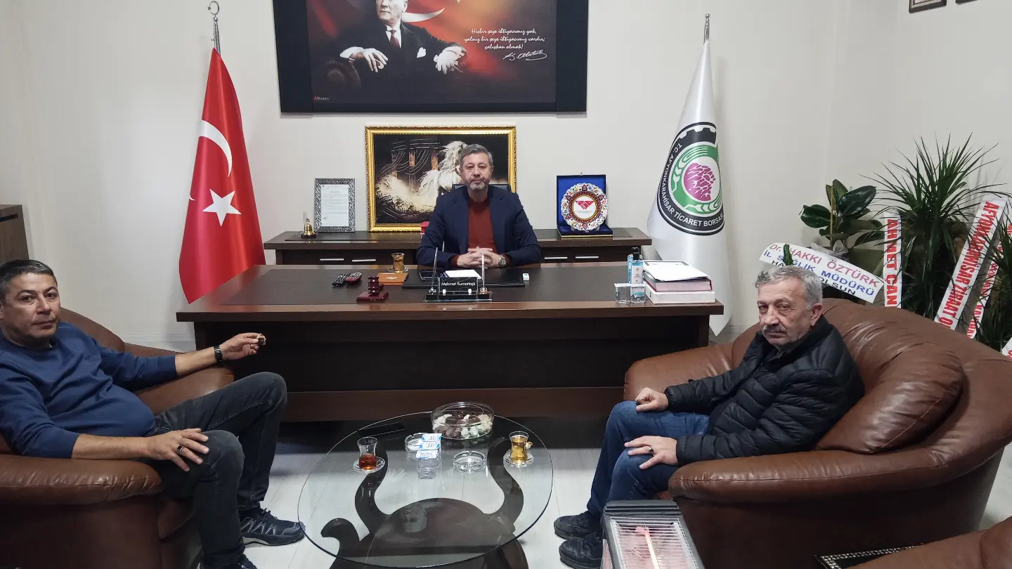Mehmet Kumartaşlı'ya Hayırlı Olsun Ziyareti