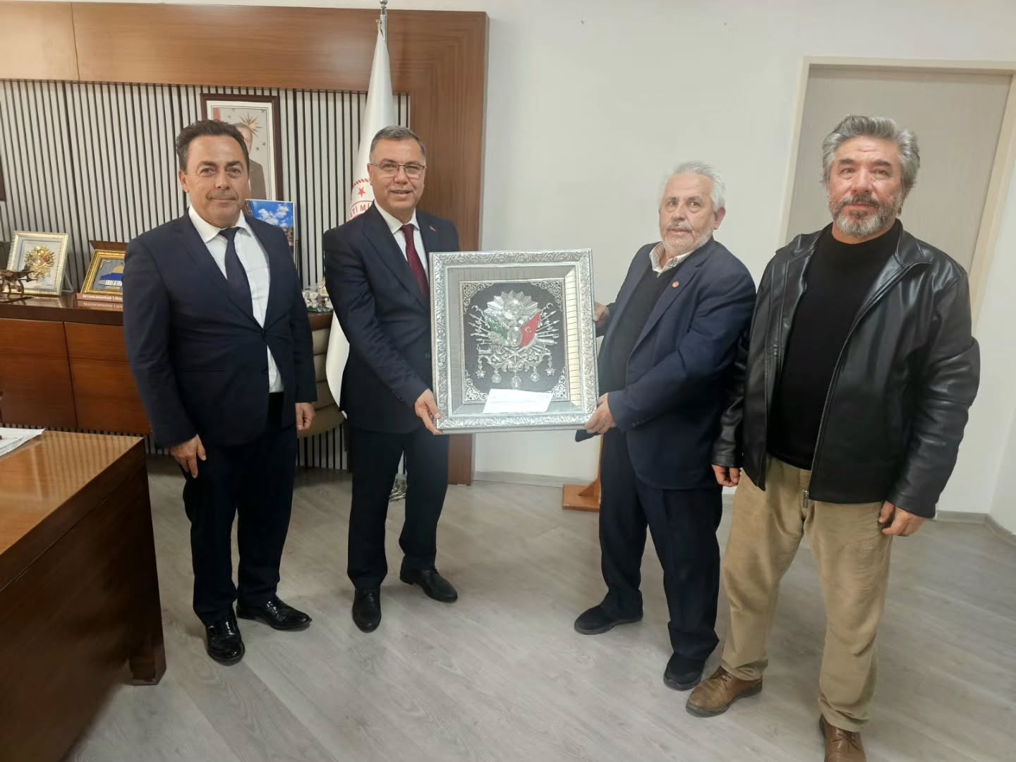 ÖĞ-DER'den İl Milli Eğitim Müdürü'ne Ziyaret