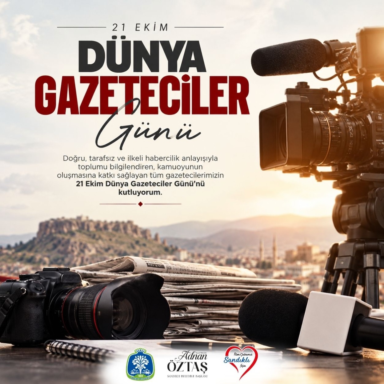 Dünya Gazeteciler Günü Kutlandı