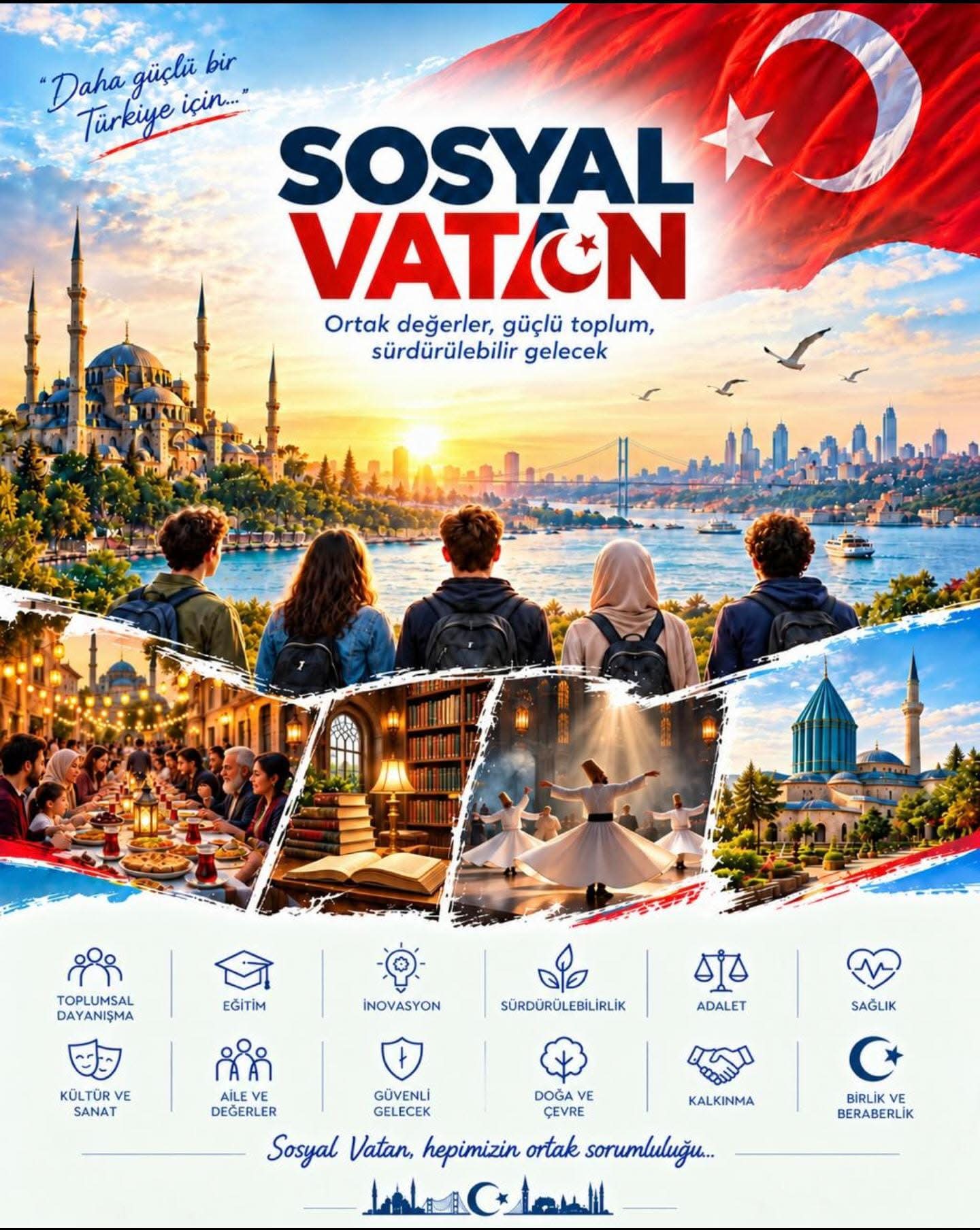 Sosyal Vatan Anlayışı Vurgusu