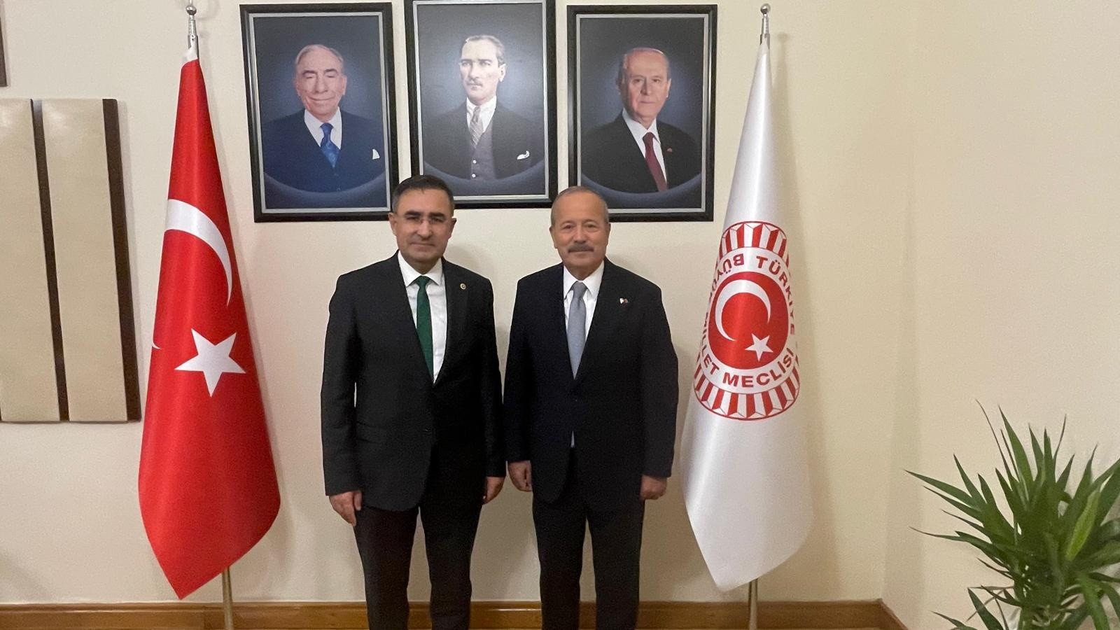 Mehmet Taytak'a tebrik ziyareti gerçekleştirildi