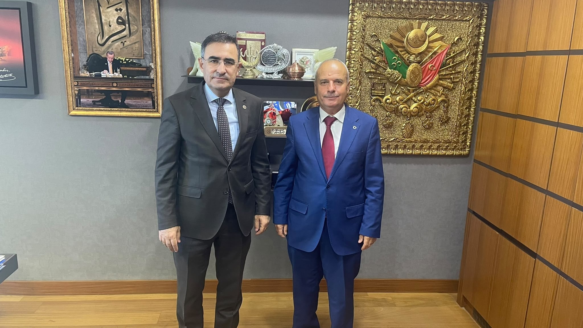 İhsaniye Eski İGM Üyesi Meclis'te Ağırladı