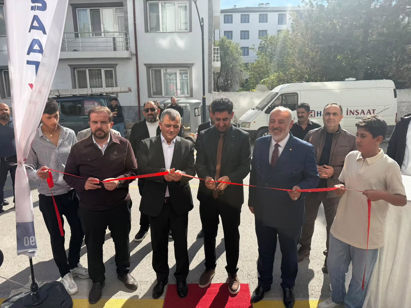 Serkan Koyuncu, Hırslı İnşaat Açılışına Katıldı