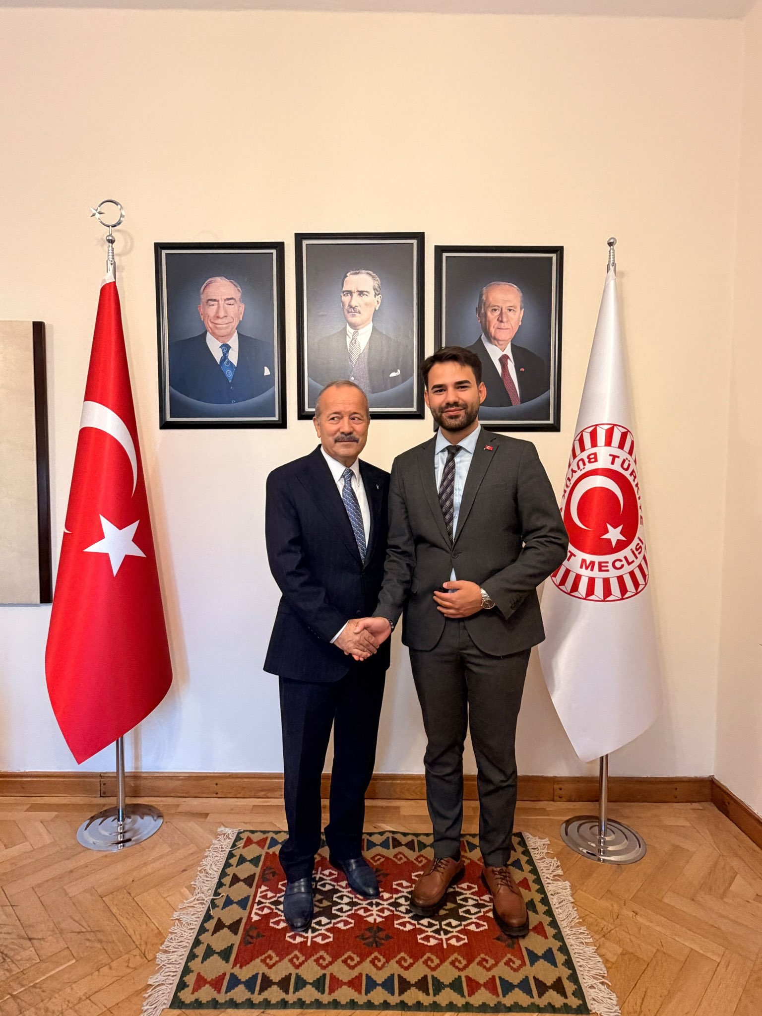 Nazmi Yaşar'a ziyaret için teşekkür mesajı