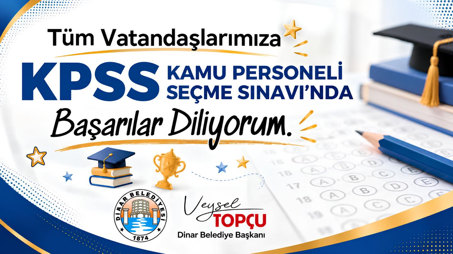 Dinar'da KPSS Hazırlıkları Başladı