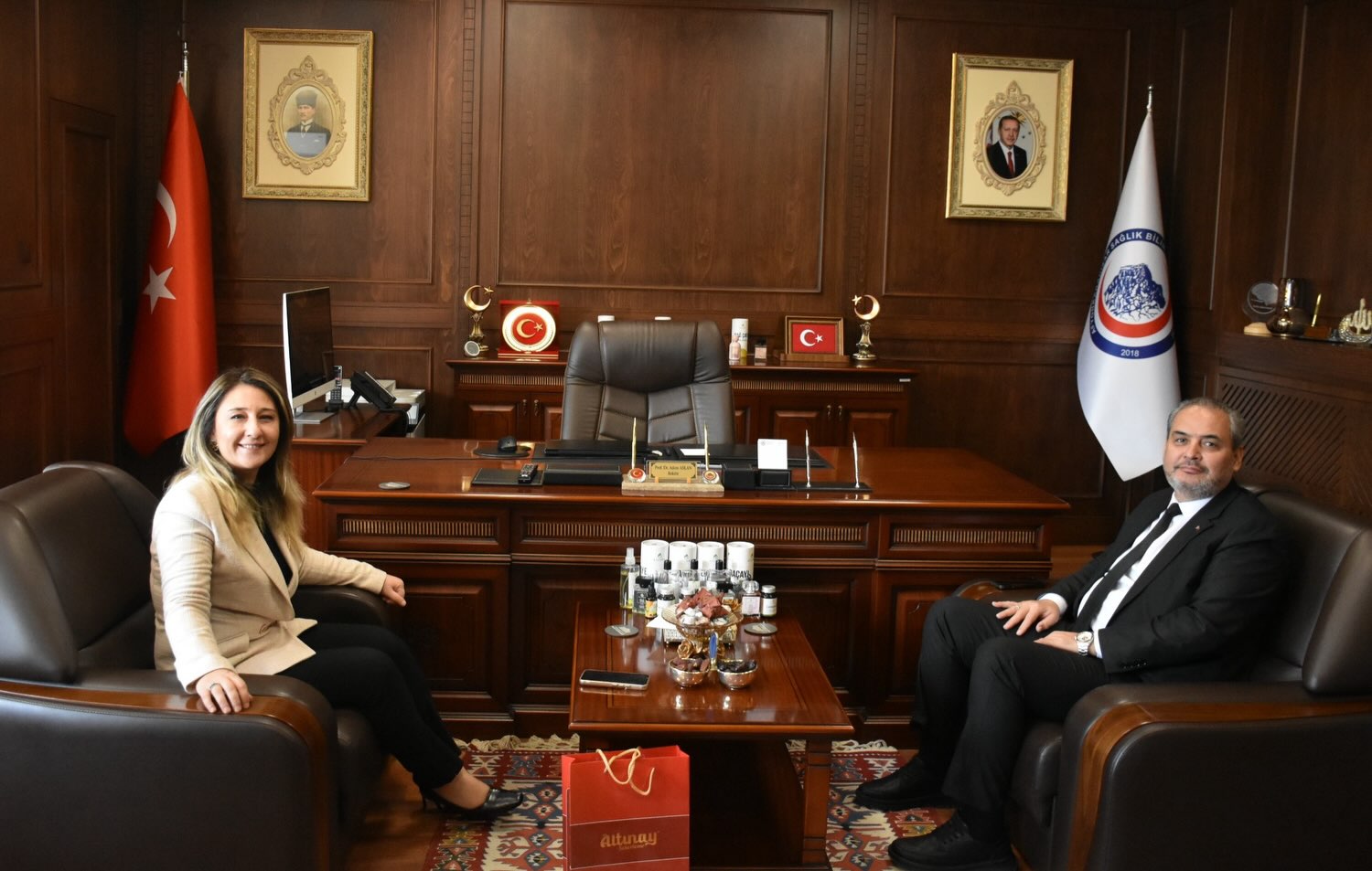 Rektör Aslan, Baro Yönetimini Ağırladı