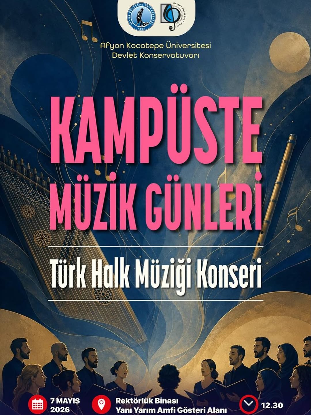 Afyon Kocatepe Üniversitesi Kampüste Müzik Günleri Başlıyor