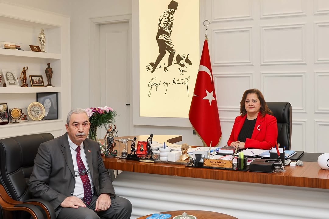 Afyonkarahisar Belediye Başkanı Burcu Köksal, Türkiye Emekliler Derneği Afyonkarahisar Şube Başkanı Ahmet Aytuğ ile Görüş Alışverişinde Bulundu