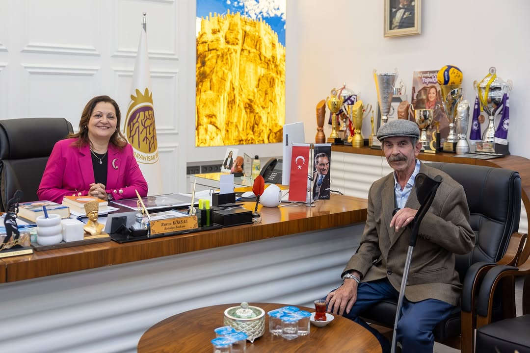 Afyonkarahisar Belediyesi, Halil Amcamızı Ağırladı