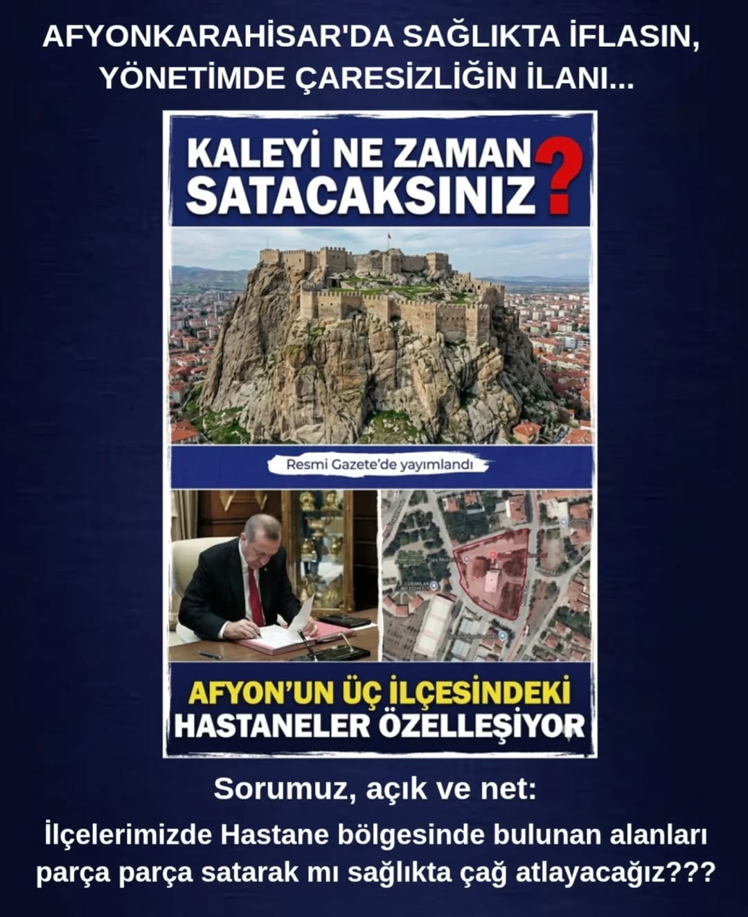 Afyonkarahisar'da Sağlık Sektöründe İflas ve Yönetim Sorunları
