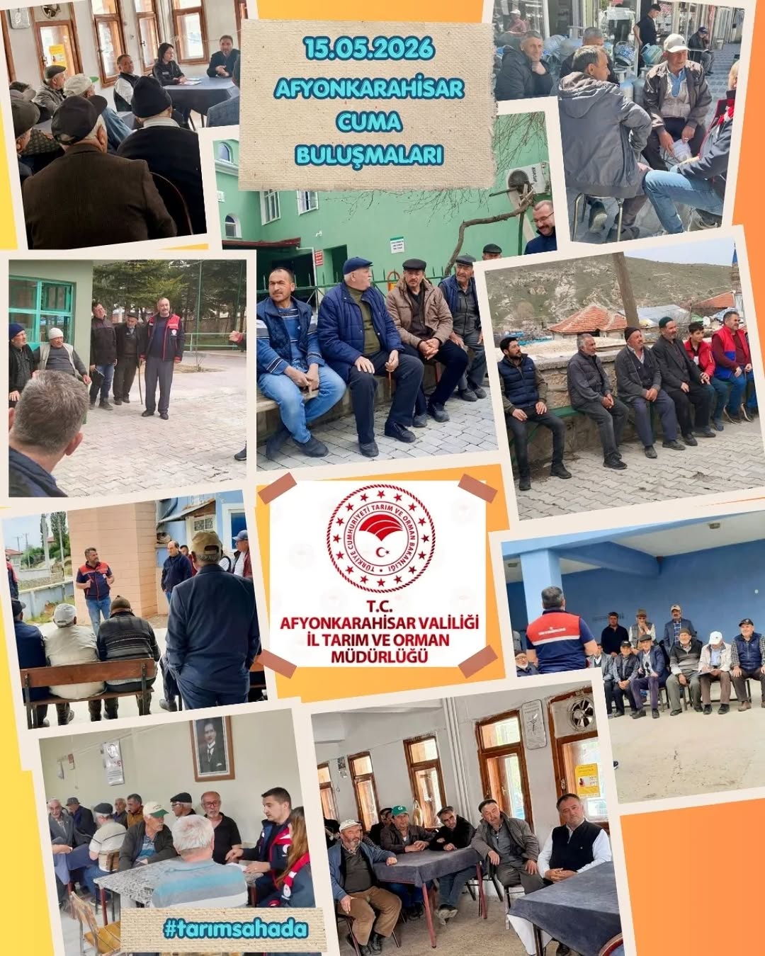 Afyonkarahisar İl Tarım Ve Orman Müdürlüğü Cuma Buluşmaları Kapsamında Toplantılarını Sürdürüyor