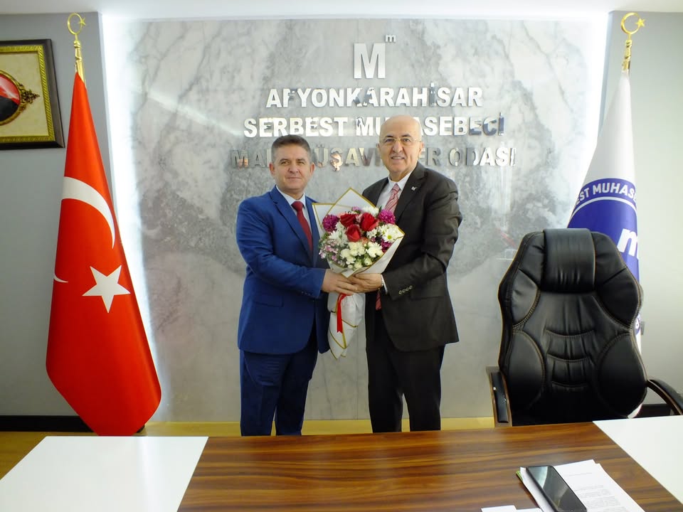 Afyonkarahisar Mali Müşavirler Odası'ndan Muhasebe Haftası Ziyareti