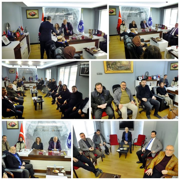 Afyonkarahisar Mali Müşavirler Odası Üyeleri Erdal Sayar Başkanlığında Bayramlaştı