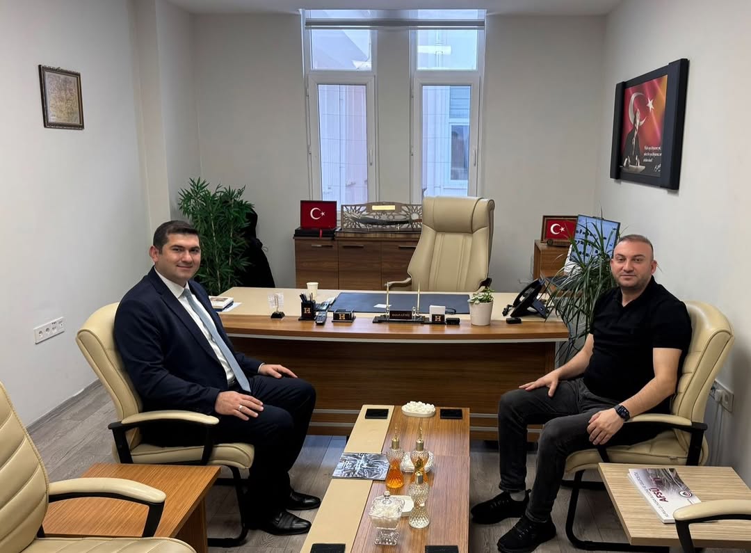 Afyonkarahisar Sağlık Bilimleri Üniversitesi Yapı İşleri ve Teknik Daire Başkanı Sayın Hasan Güneş’e iade-i ziyarette bulundu