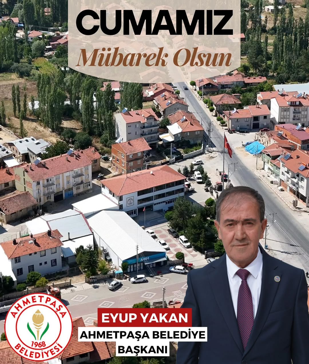 Ahmetpaşa Belediyesi'nden Hayırlı Cumalar Mesajı