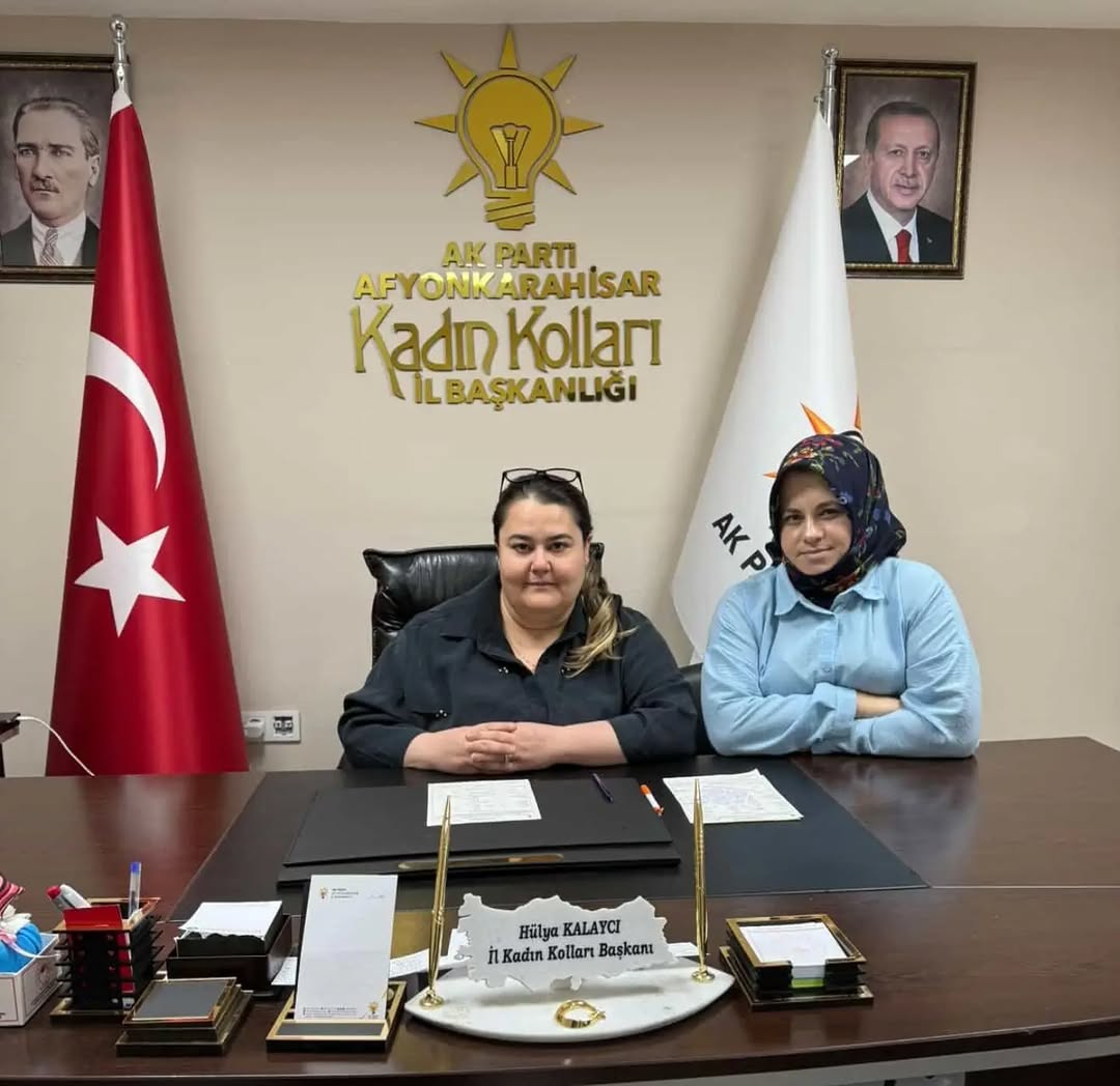 AK Parti Afyonkarahisar İl Kadın Kolları'ndan Nöbetçi Üyelerle İletişim Ziyareti