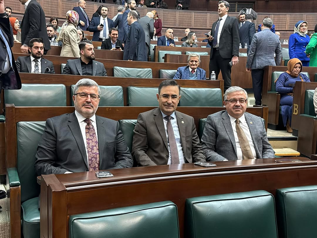 AK Parti Grup Toplantısında Cumhurbaşkanı Erdoğan'ın Konuşması Dinlendi