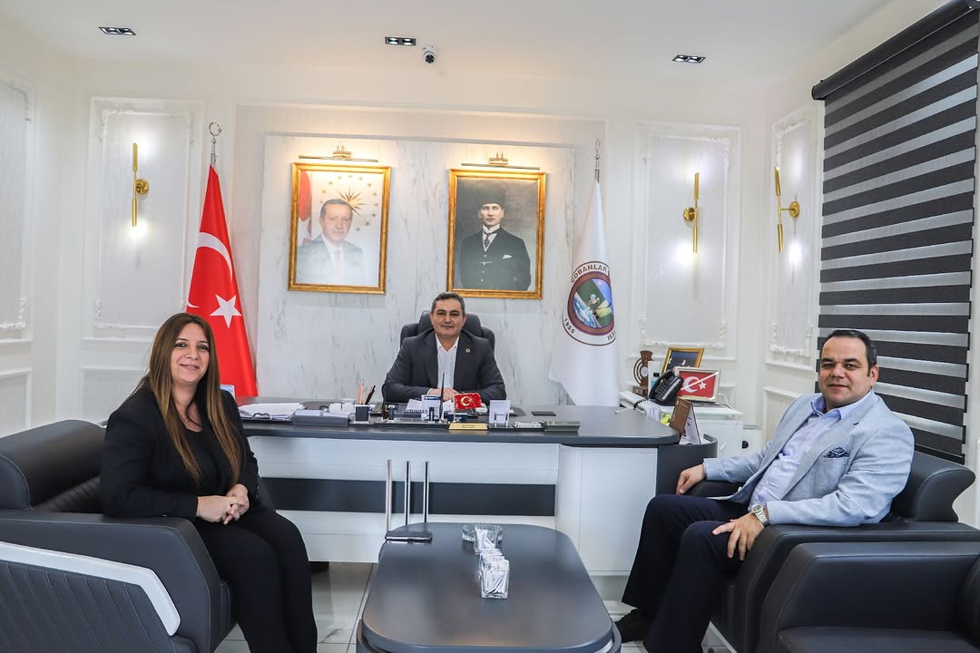 Çobanlar Belediye Başkanı Ali Altuntaş TV3 Yönetim Kurulu Üyesi ve Genel Müdürü ağırladı