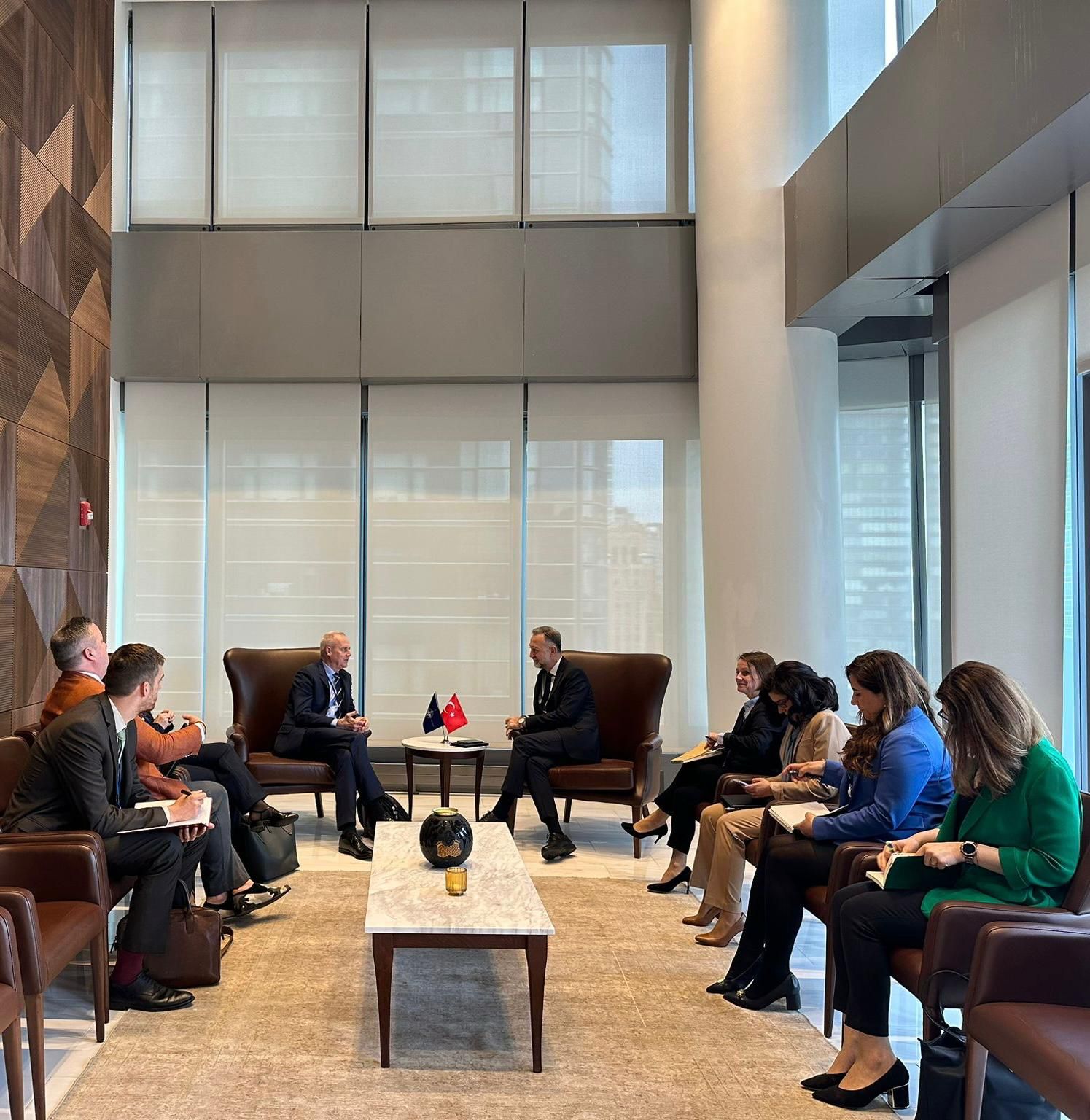 Deputy Minister Gümrükçü, NPT Konferansı'nda görüşmeler yaptı