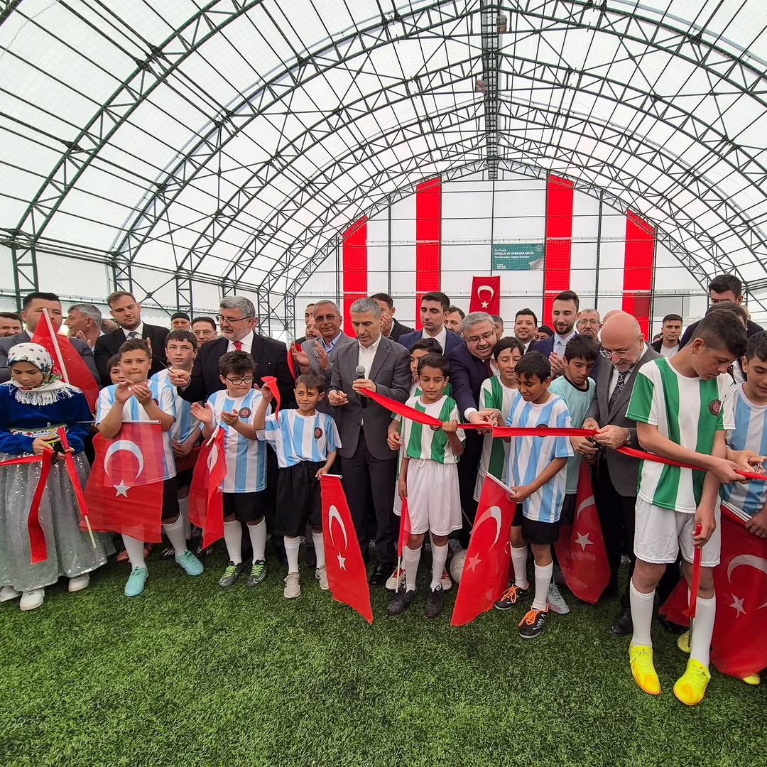 Doğanlı Köyünde Gençler için Yeni Bir Spor Tesisi Açıldı